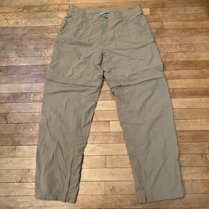 Exofficio Pants Men’s Size 38/34 Light Khaki Insect Shield Fishing Hiking